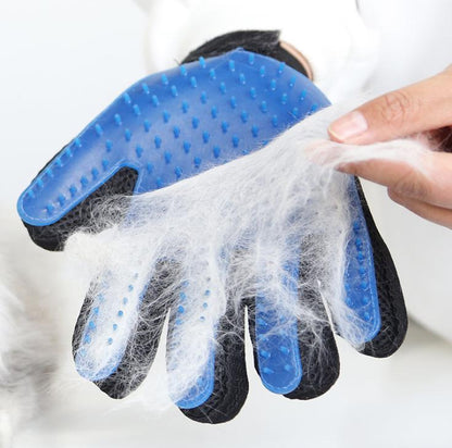 Pet Hair Removal Brush for Dogs and Cats - Gently Removes Fur and Dirt - Reusable Pet Gloves