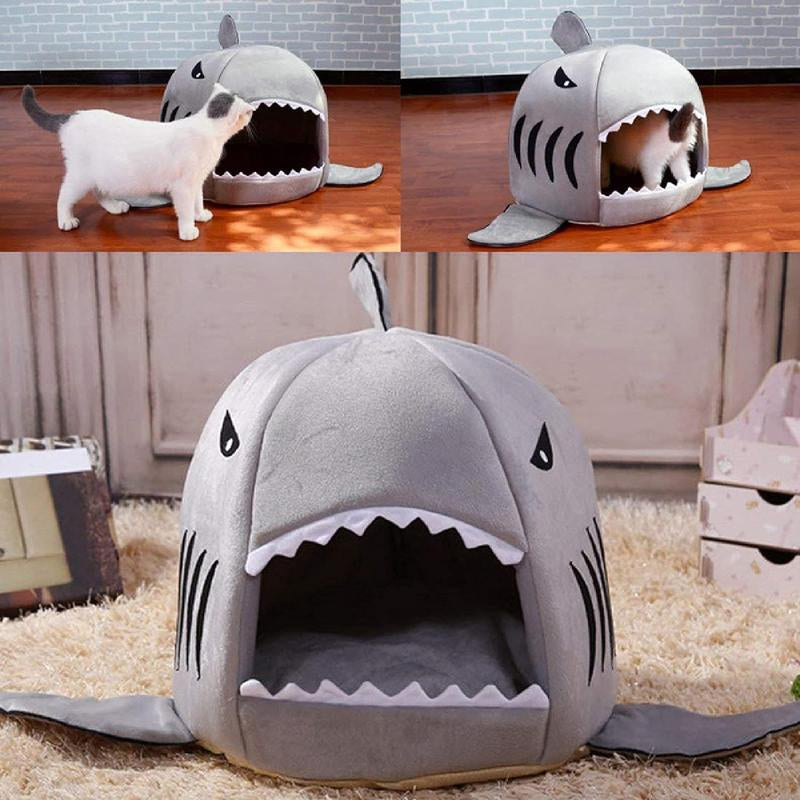 Comfy Shark Pet Bed,