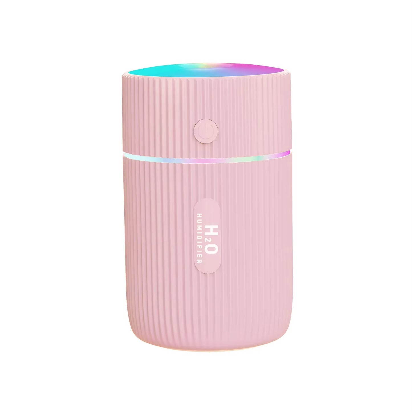 Mini Car Air Humidifier Aromatherapy Diffuser with LED Night Light - USB Steam Oil Diffuser for Home