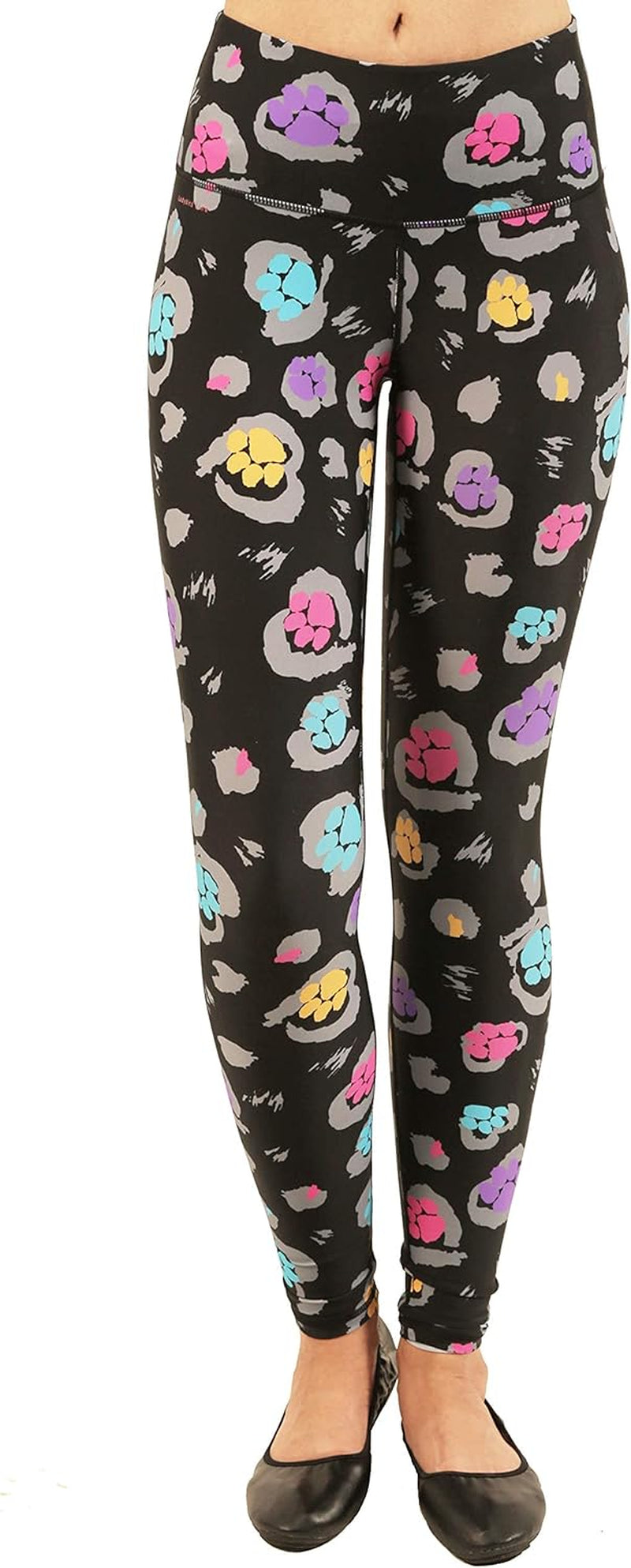 Shadow Legging - Paw Print Design - (2X-Large)