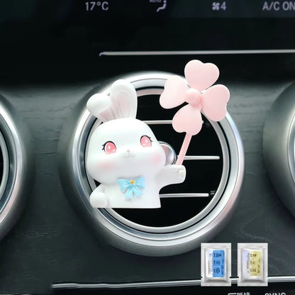 Car Air Fresheners Vent Clips Cute Penguin Auto Freshener Car Refreshers Cute Fan Diffuser Vent Clips for Car Freshies Perfume