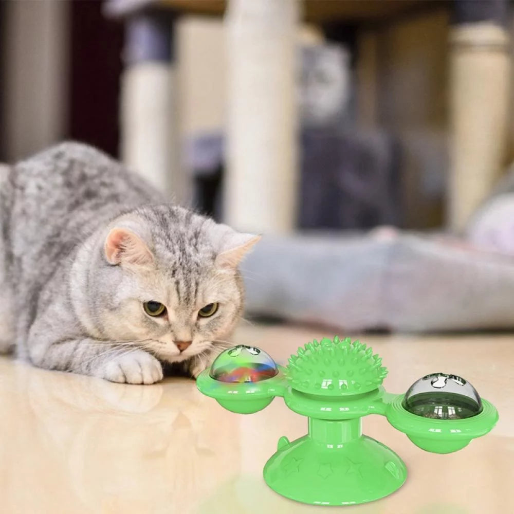 Cat Toy Turntable/Cat Toys/Cat Toys for Indoor Cats Best Sellers/Cat Toys for Indoor Cats/Pet Dog or Cat Chew Toys/Floppy Fish Cat Toy/Cat Toys Best/ Cat Accessories/Cat Toys for Indoor Cats